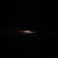 moon and cloud