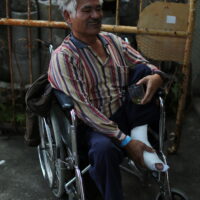 rolling man